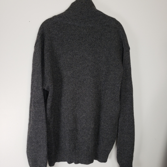 Men's LL Bean Vtg Wool Blend Gray Sweater XL - Picture 3 of 4